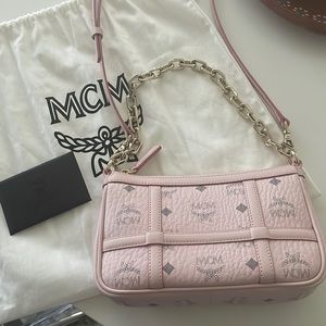 Mini Delmy Visetos Shoulder Bag